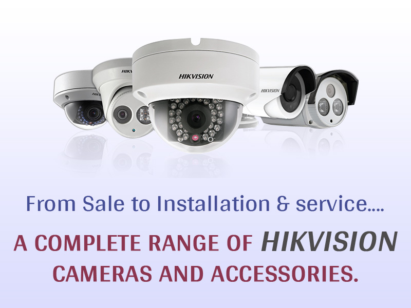 A Complete range of HIKVision CCTV Cameras installation in Palampur, Kangra