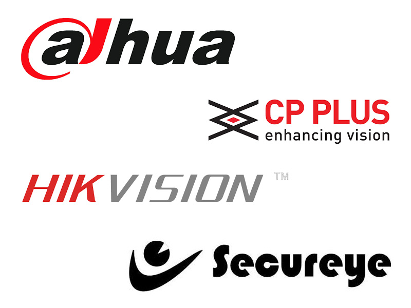 CCTV Cameras Brand we deals in.