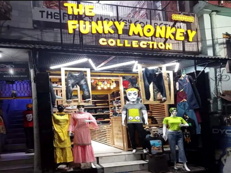 The funky monkey collection in dharamshala