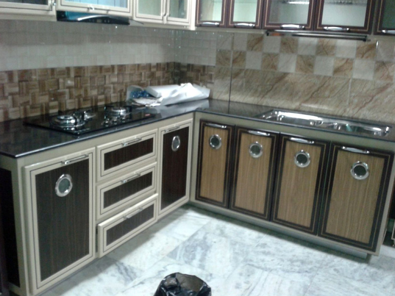 Aluminium Modular Kitchen Fabrication in Dehra, Kangra