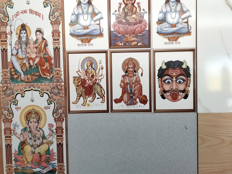 God Tiles in Palampur Kangra