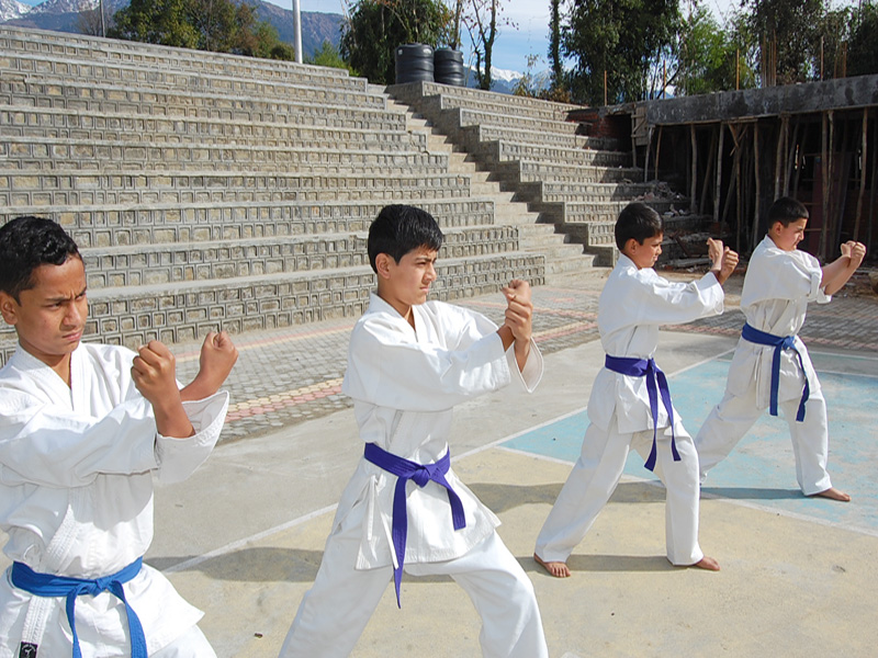 Crescent School Karate Classes, Banuri, Palampur