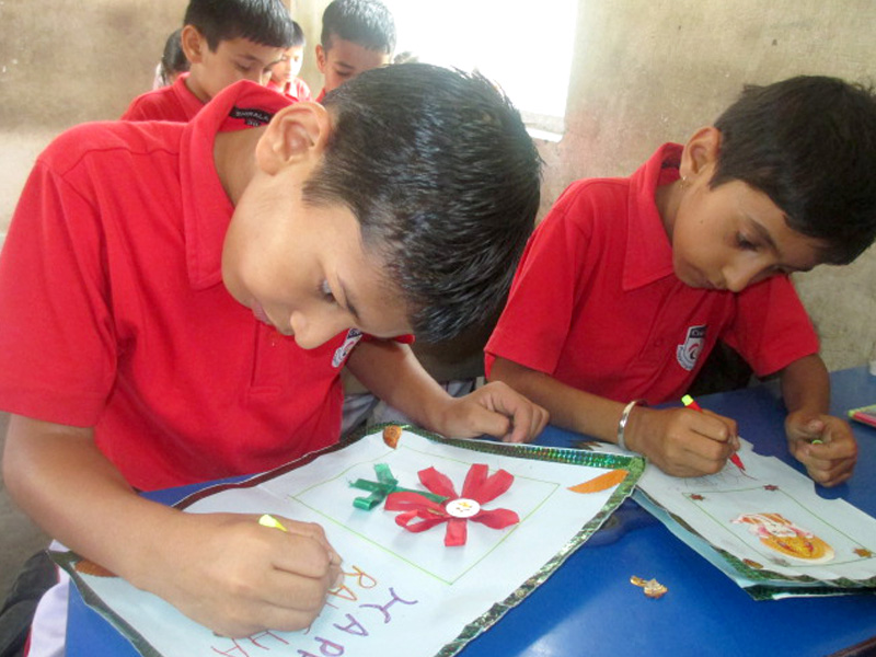 Crescent School Drawing Competition in Banuri, Palampur