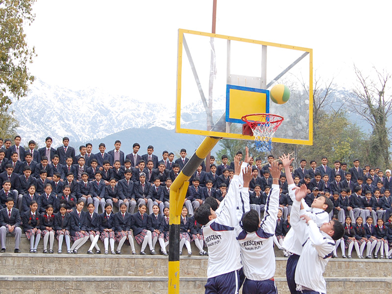 Crescent School Sports Activity in Banuri, Palampur