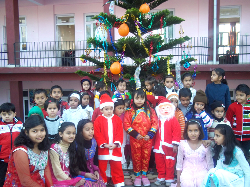 Christmas Day Celebration in Crescent School, Banuri, Palampur