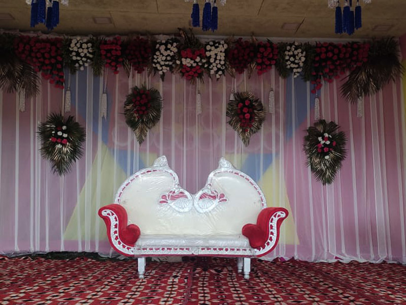 Stage Decoration at Sundarnagar in Mandi