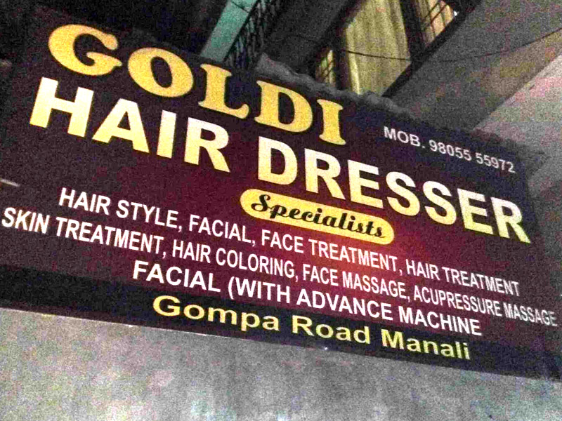 Goldi Hair Dresser Manali